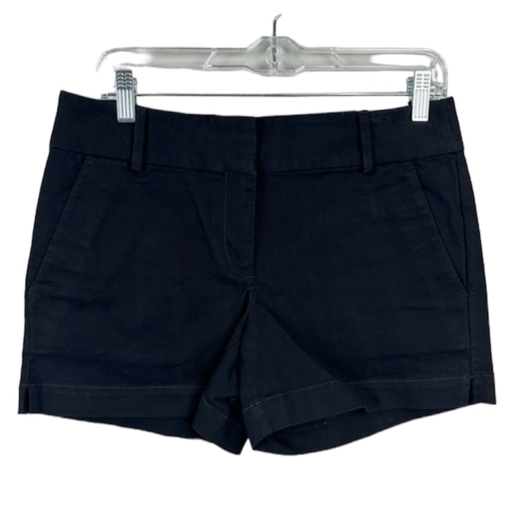 LOFT Black The Riviera Short 4 Inch Inseam Casual Shorts Size 2 NWT